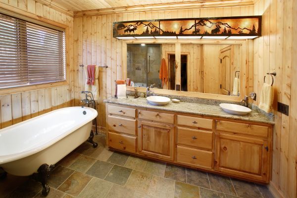 Bathroom Cabinet Installation